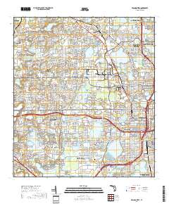 Orlando West 2018 topographic map thumbnail