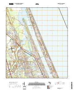 Ormond Beach 2018 topographic map thumbnail