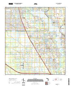 Palm City 2018 topographic map thumbnail