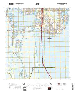 Pass-a-Grille Beach 2018 topographic map thumbnail