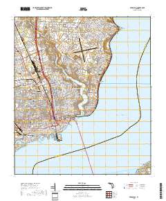 Pensacola 2018 topographic map thumbnail