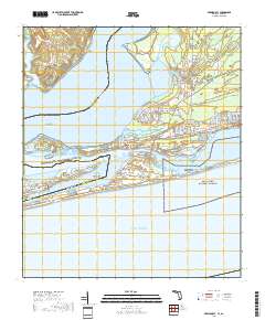 Perdido Bay 2018 topographic map thumbnail