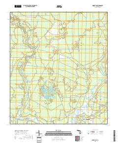 Pickett Bay 2018 topographic map thumbnail