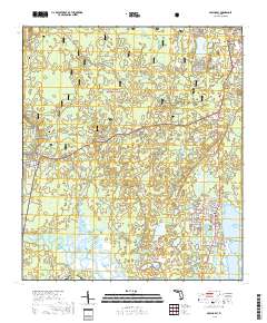 Sopchoppy 2018 topographic map thumbnail
