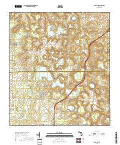 Spring Lake 2018 topographic map thumbnail