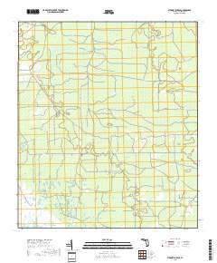 Steinhatchee SE 2018 topographic map thumbnail