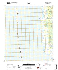 Steinhatchee SW 2018 topographic map thumbnail