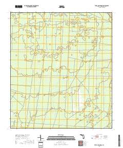 Tates Hell Swamp 2018 topographic map thumbnail