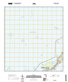 Tavernier 2018 topographic map thumbnail
