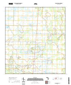 Taylor Creek NE 2018 topographic map thumbnail