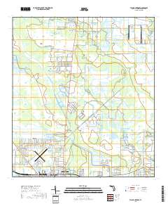 Taylor Creek SE 2018 topographic map thumbnail