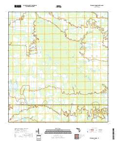 Telegraph Swamp 2018 topographic map thumbnail