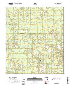Tenmile Swamp 2018 topographic map thumbnail