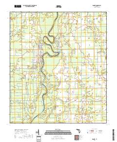 Wannee 2018 topographic map thumbnail