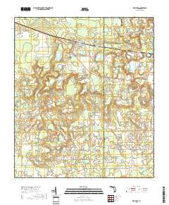 Wellborn 2018 topographic map thumbnail