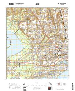 West Pensacola 2018 topographic map thumbnail