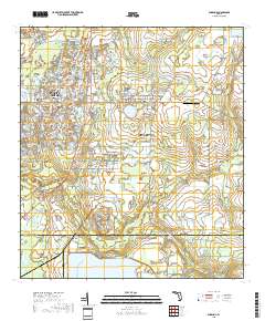 Wimauma 2018 topographic map thumbnail