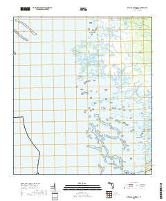 Withlacoochee Bay 2018 topographic map thumbnail