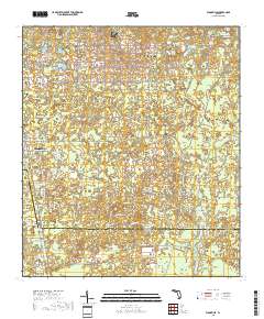 Woodville 2018 topographic map thumbnail