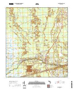 Yankeetown 2018 topographic map thumbnail