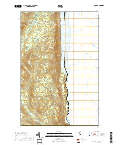 Beau Lake 2018 topographic map thumbnail