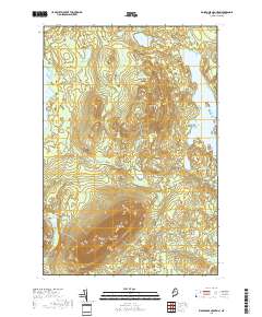 Big Spencer Mountain 2018 topographic map thumbnail