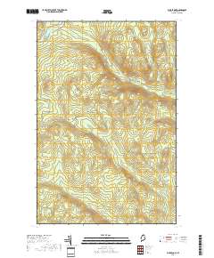 Blue Brook 2018 topographic map thumbnail