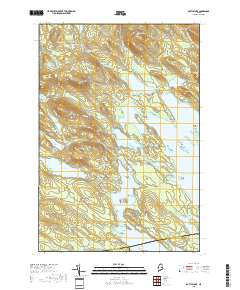 Bottle Lake 2018 topographic map thumbnail
