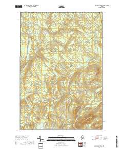 Bowers Mountain 2018 topographic map thumbnail