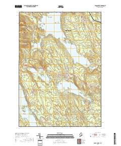 Branch Lake 2018 topographic map thumbnail
