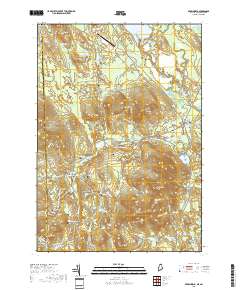 Brownfield 2018 topographic map thumbnail