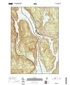 Bucksport 2018 topographic map thumbnail