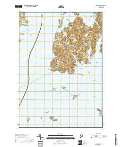 Cape Rosier 2018 topographic map thumbnail