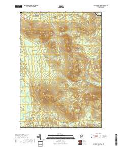 Catheart Mountain 2018 topographic map thumbnail