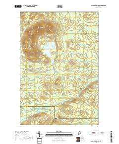 Chandler Mountain 2018 topographic map thumbnail