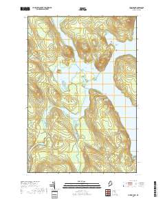 Chesuncook 2018 topographic map thumbnail