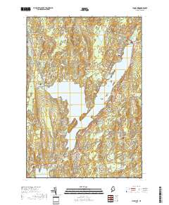 China Lake 2018 topographic map thumbnail