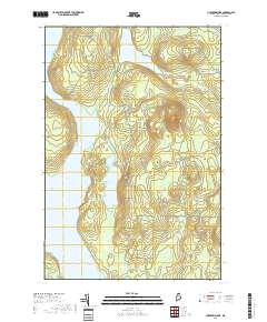 Cuxabexis Lake 2018 topographic map thumbnail