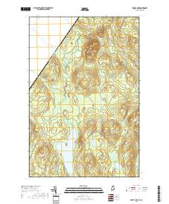 Depot Lake 2018 topographic map thumbnail