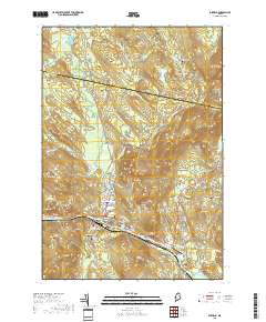 Dixfield 2018 topographic map thumbnail