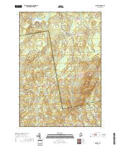 Dixmont 2018 topographic map thumbnail
