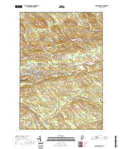 Dover-Foxcroft 2018 topographic map thumbnail