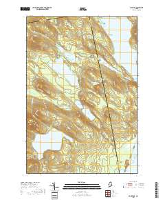 Duck Lake 2018 topographic map thumbnail