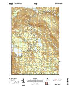East Carry Pond 2018 topographic map thumbnail