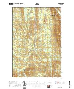 Echo Lake 2018 topographic map thumbnail