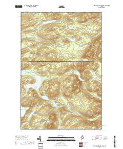 Fifth Musquacook Lake 2018 topographic map thumbnail