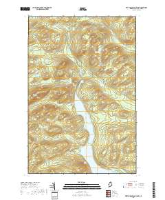 First Musquacook Lake 2018 topographic map thumbnail