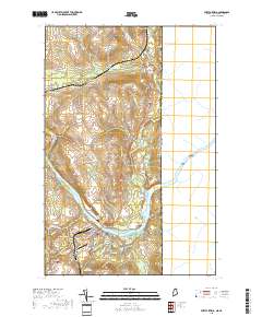 Fort Fairfield 2018 topographic map thumbnail