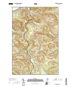 Fort Kent South 2018 topographic map thumbnail