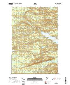 Frost Pond 2018 topographic map thumbnail